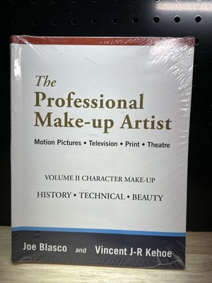 The Professional Make-Up Artist Character Make Up Vol II-Sealed-Blasco & Kehoe