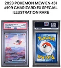 2023 POKEMON MEW EN-151 #199 CHARIZARD ex SPECIAL ILLUSTRATION RARE PSA 10