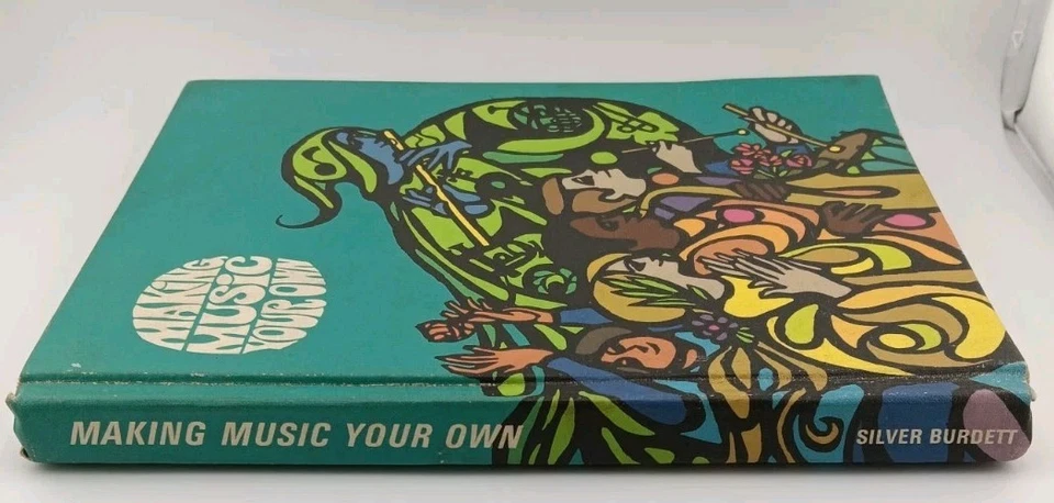 Making Music Your Own 1971 Hardback Student Edition Silver Burdett Company BLUE - Image 3 of 4