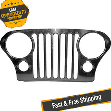 Crown Automotive Rt34086 Stainless Steel Grille Overlay For 1977-1986 Jeep Cj-7 Crown Automotive Rt34086 Stainless Steel Grille Overlay For 1977-1986 Jeep Cj-7
