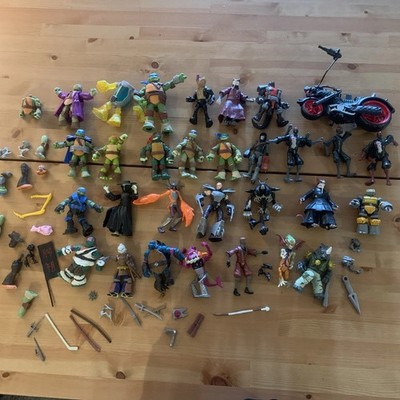 TMNT 2012 2013 2014 Playmates 25 Figures & Accessories LOT Ninja Turtles