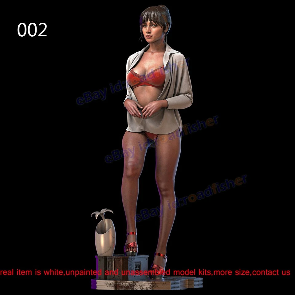 Joi Lady 1/12 1/8 1/6 1/3 1/2 Model Kit Unpainted Unassembled 3D Print 4 Ver. GK - Image 2 of 4