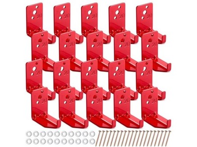 20 Pack Fire Extinguisher Mount Universal Bracket 5 to 40 lb Holder Wall Hook