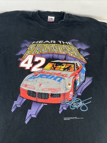 Vintage 1995 Kyle Petty T-Shirt Men's XXL 42 Hear The Thunder Chase The Lighting - Picture 3 of 16