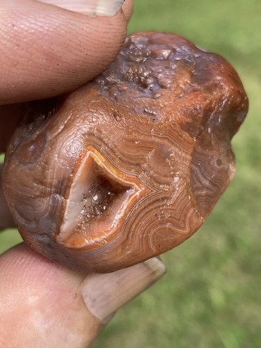 Lake Superior Agate 1.68oz Geode - Picture 3 of 15