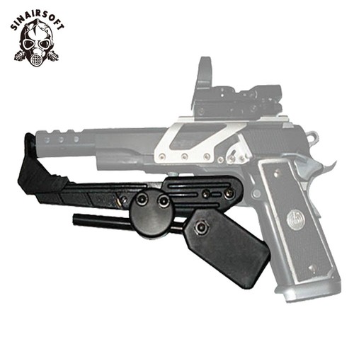 IPSC USPSA IDPA High Speed Belt +4x Pistol Magazine Pouch 1 CR Speed Gun Holster - Picture 4 of 13