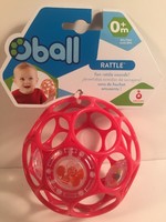 Pink Oball Rattle, Single Oball- Baby And Toddler Toy, Rhino Toys Brand Pink Oball Rattle, Single Oball- Baby And Toddler Toy, Rhino Toys Brand