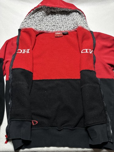 Honda FACTORY EFFEX FX Hoodie Sweatshirt Mens Large Full Zip *FLAWS* *READ* - Picture 5 of 14