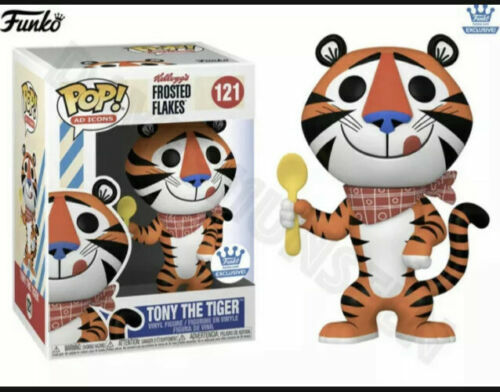 Tony The Tiger Funko Shop Exclusive Kelloggs Frosted Flakes Retro Pop with Spoon - Picture 1 of 3