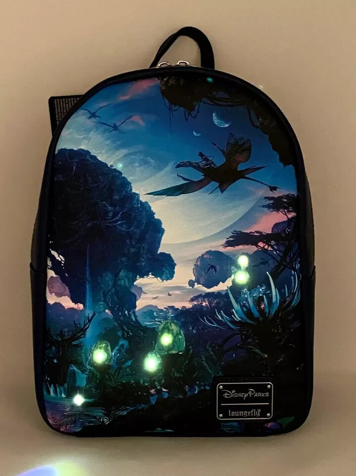 【新品】Disney PARKS Loungefly リュック　レア　限定品 DISNEY PARKS LIMITED EDITION LOUNGEFLY MINI BACKPACK MAGIC