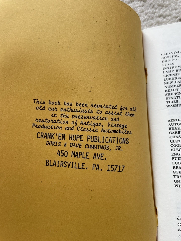 Packard Super Eight 160 1941 personalizado Super Eight 180 preliminar manual del propietario - REPRO Foto 2 de 4