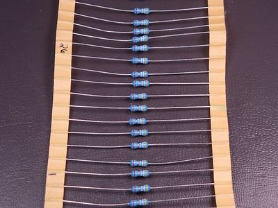 Lot of 50 MFR-25FBF-49R9 Yageo Metal Film Resistor 49.9 Ohm 250mW 1/4W 1% Axial