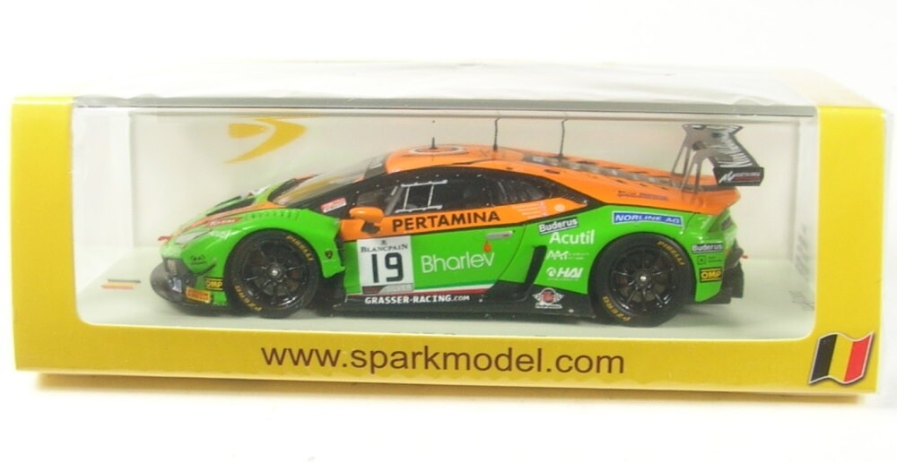 SPARK 1/43 - LAMBORGHINI HURACAN GT3 EVO GRT- SPA 2019 - SB315 for