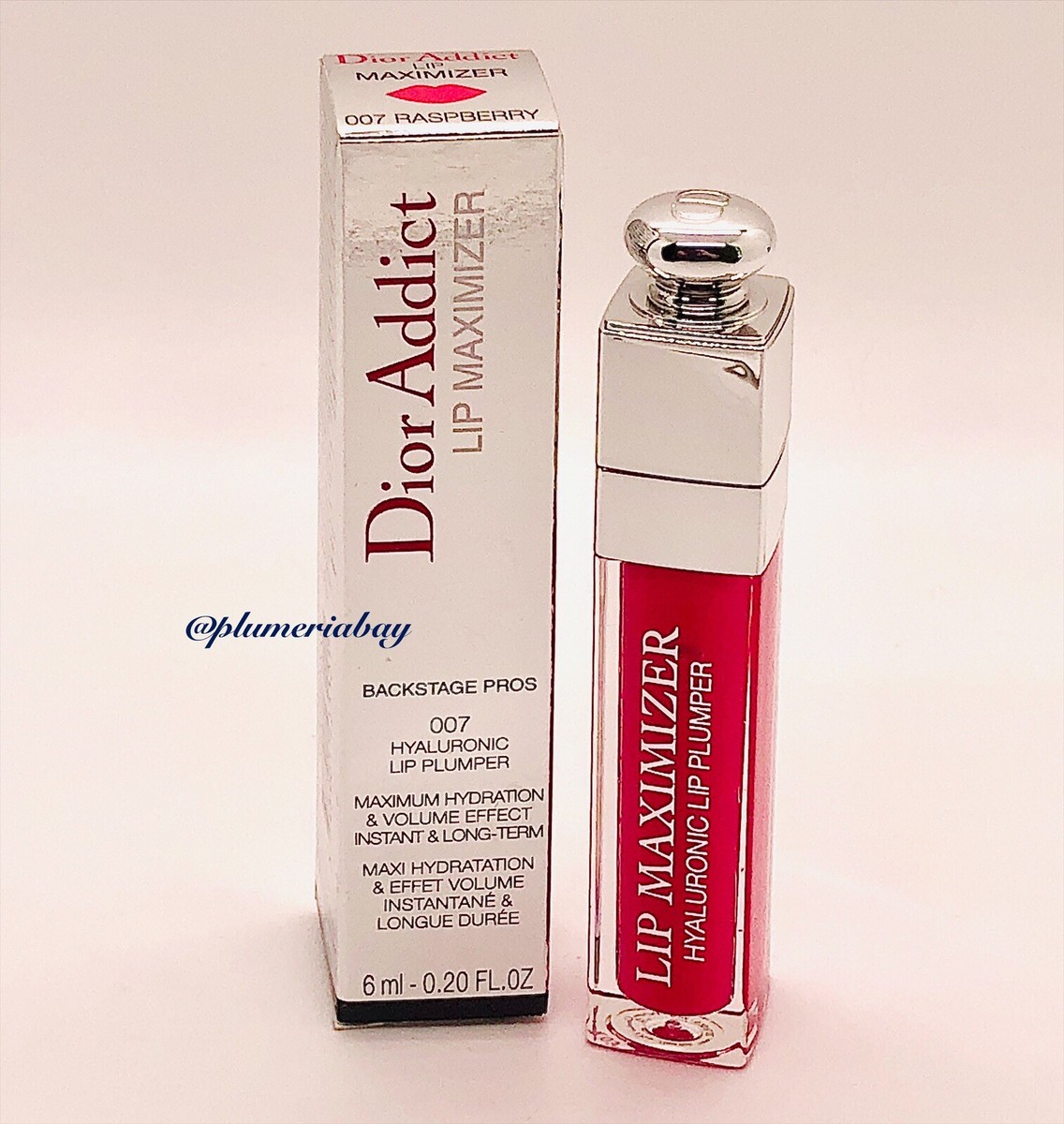DIOR ADDICT Lip Maximizer 007 RASPBERRY Full Size Plumping Gloss
