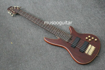 electric bass 6 string  with maple neck