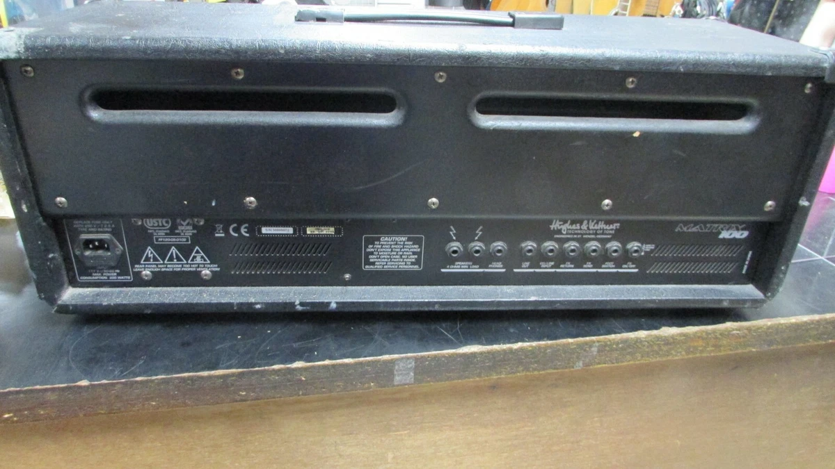 HUGHES & KETTNER MATRIX 100 GUITAR AMPLIFIER HEAD