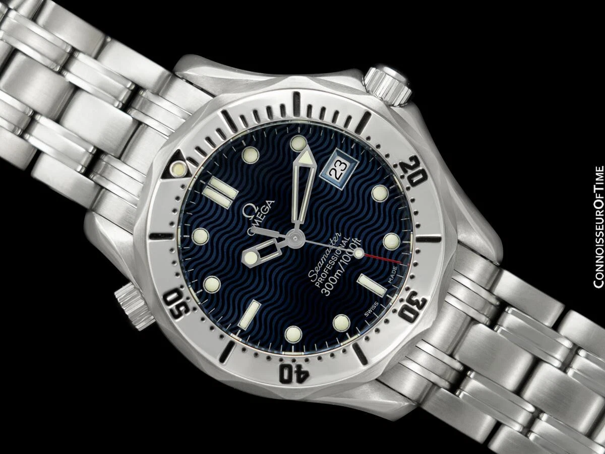 OMEGA Seamaster Midsize 300M Diver James Bond Style SS Steel