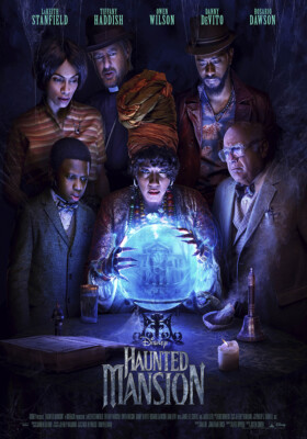 Das Geisterhaus (2023) Haunted Mansion Movie Filmplakat Poster #242