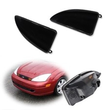 Smoke Lens Fog Light Pair Set For 2000-2004 Ford Focus Left Right Ys4z15l203bb