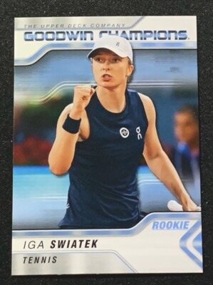 Iga Swiatek 2023 Skybox Metal Universe of Champions Skybox Premium SP #S18