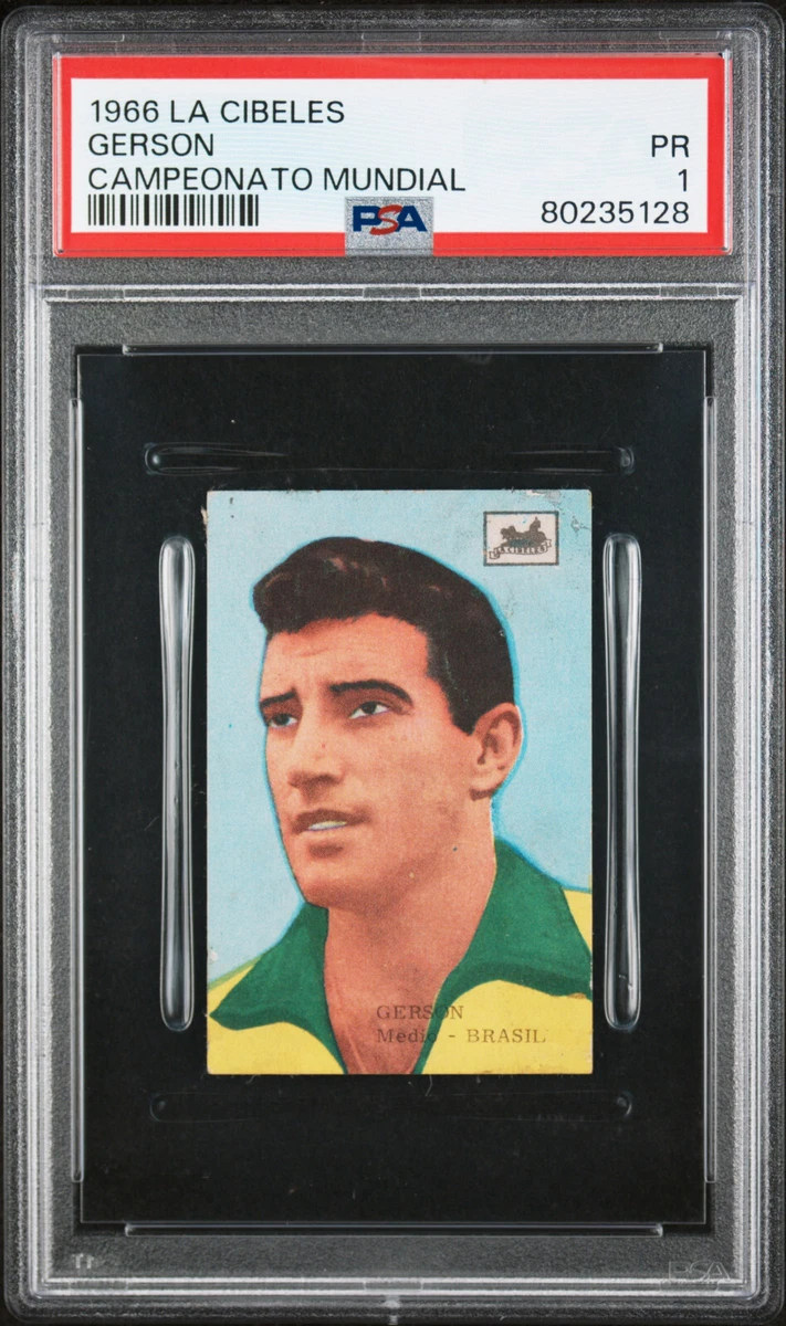 Pelé Brésil Mundial 70' Finale Sportscaster Football Card French