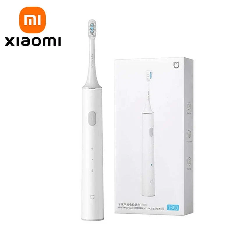 EXPROTAS Xiaomi Mijia T300 Electric Toothbrush IPX7 Ultrasonic Smart Whitening Brush