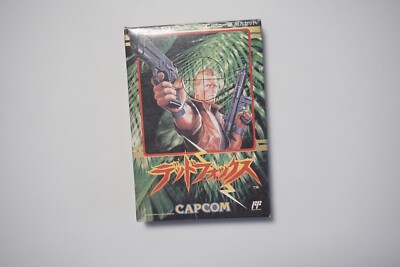 Famicom Ningen Heiki Dead Fox boxed + Reg Card Japan FC game US Seller
