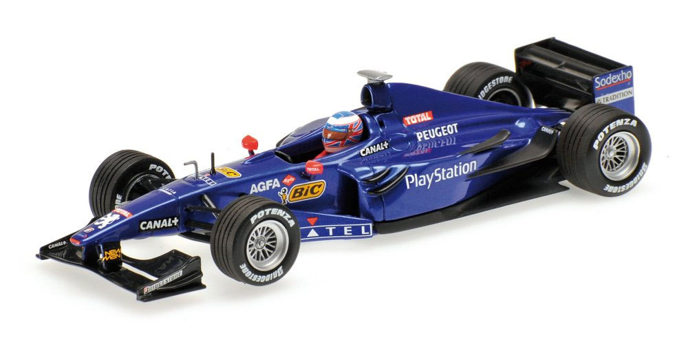 ミニチャンプスF1 PROST GP FIRST POINT J.アレジ Minichamps Prost AP02 1st F1 Test Barcelona 1999 - Jenson