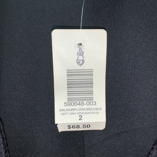 Torrid Black Lace Lined Skater Dress Goth Witch Vintage - Bild 7 von 11