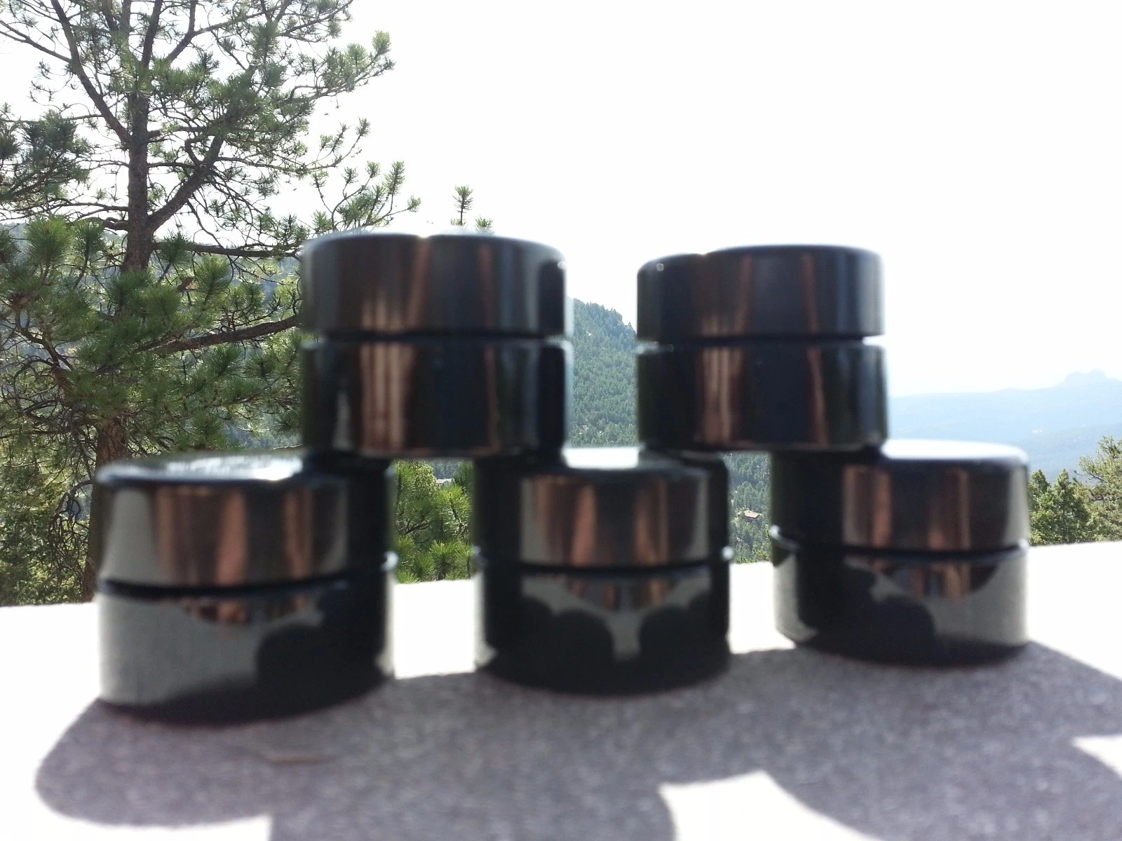 UV Glass Jar Set of 5 10ml UV Glass Jars Perfect for Storing Anything!
Opens in a new window or tab
