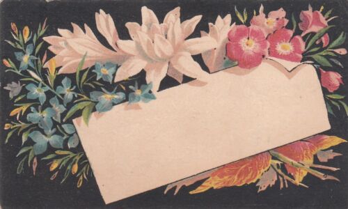 Boschee's German Syrup Green's August Flower Flowers Vict Card c1880s
