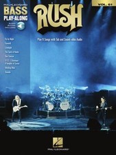 Rush Bass Play-Along Volume 61