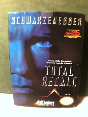 NES Game in Box ''Total Recall''