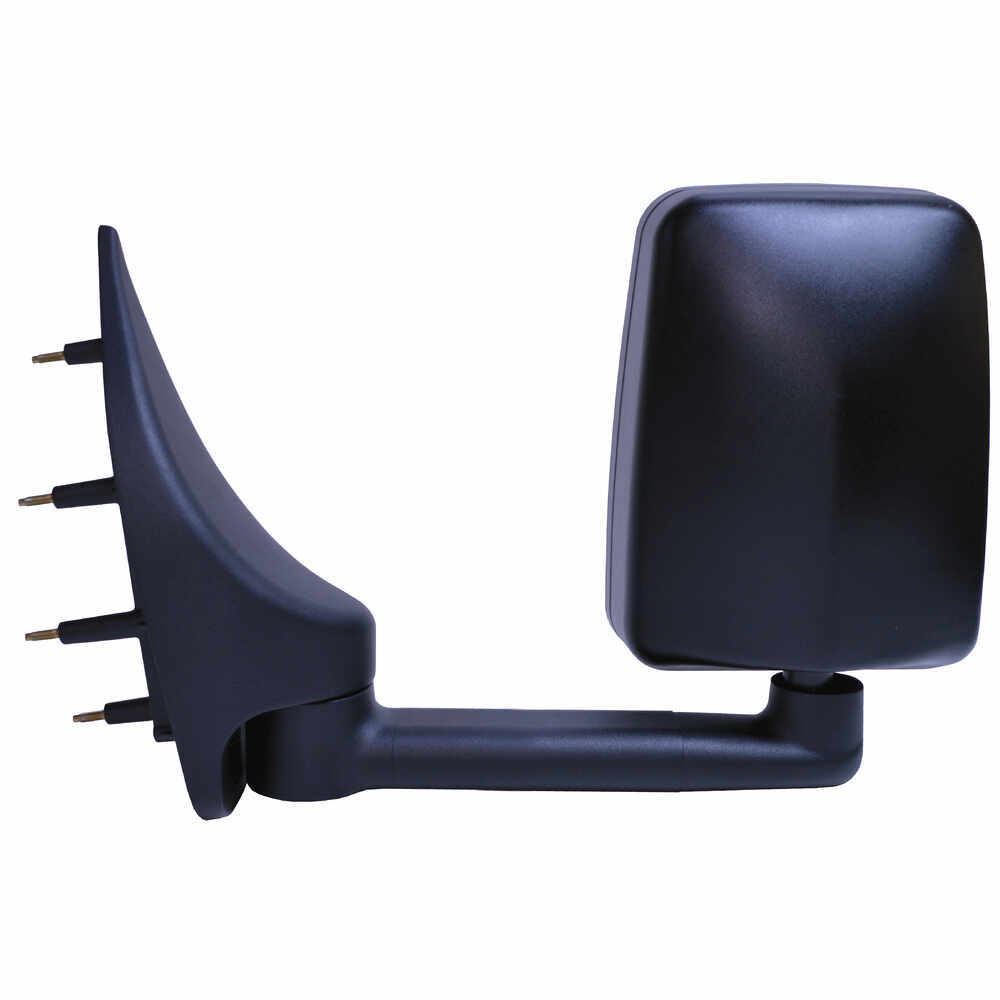 Standard Manual Mirror Assem 86" Body Black Velvac 715403 Ford Chevy VAN LEFT