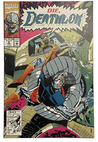 Die Deathlok #8 Mint/Near Mint Condition 1991 Marvel Comic UNGELESEN - Bild 1 von 4