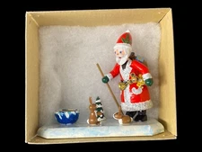 Hubrig Volkskunst German Incense Smoker Santa Claus NEW OPEN BOX