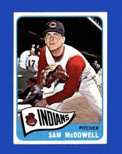 1965 Topps Set-Break # 76 Sam Mcdowell EX-EXMINT *GMCARDS*