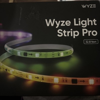 Wyze Lifestyle Light Strip Pro 32 8ft WiFi LED Strip Lights Multi Color Segment