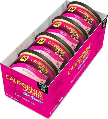 California Scents Coronado Cherry 4er Pack Lufterfrischer Auto Van Taxi & Home 4 Stück