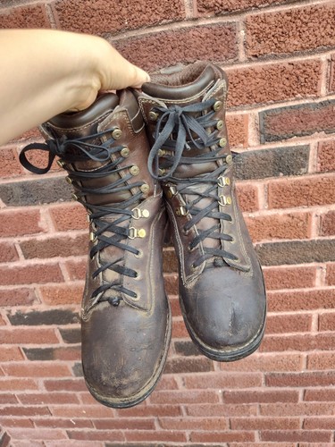 Danner Quarry USA 8" Brown Leather 2.0 AT GTX Work Logger Boots 14530 Mens 11 US - Picture 2 of 8