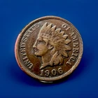 1906 Indian Head Cent Penny- VF/XF Details, Liberty 💥💥