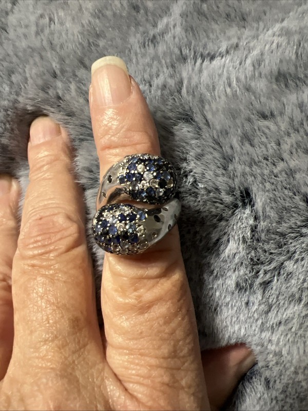 Effy Silver sapphire ring