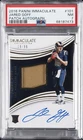 2016 PANINI IMMACULATE PATCH AUTO #101 JARED GOFF ROOKIE RC 19/99 PSA 7