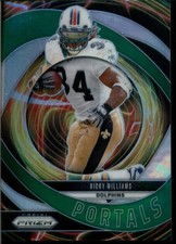 2024 PANINI PRIZM PORTALS PRIZMS GREEN #5 RICKY WILLIAMS MIAMI DOLPHINS/NEW ORLE