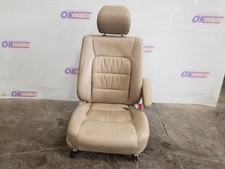 99 1999 Lexus Lx470 Lf40 Front Bucket Seat Beige Leather Right Passenger
