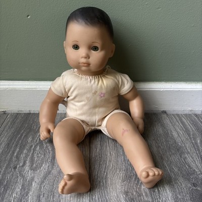 American Girl Bitty Baby Doll Brown Hair Green Eyes