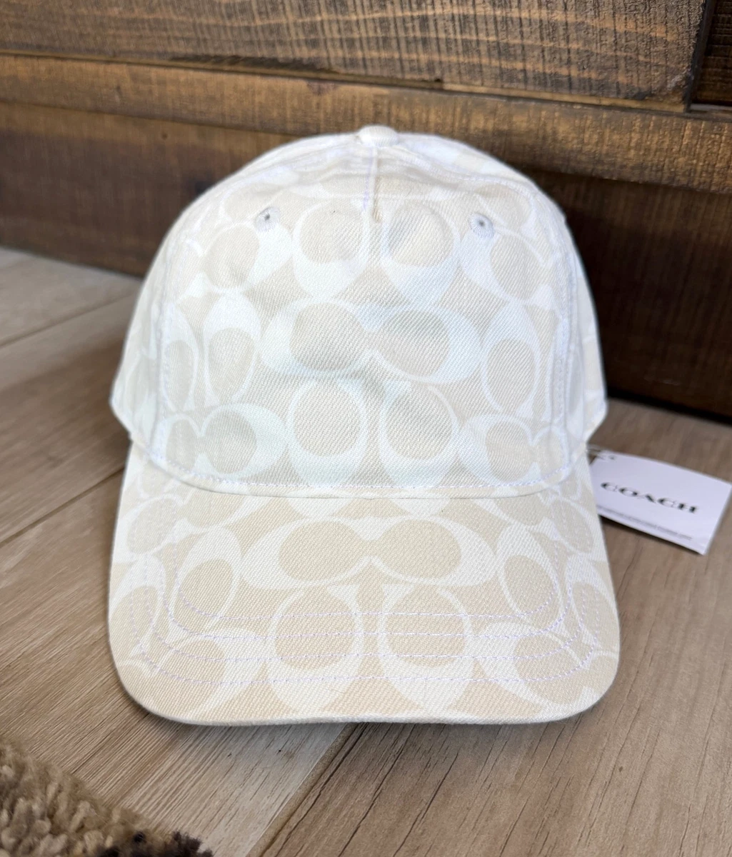 Coach White Hats for Women for sale - eBay