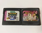 Sega Game Gear Lot of 2 - USA NHL & Japanese Shanghai - DFcx63