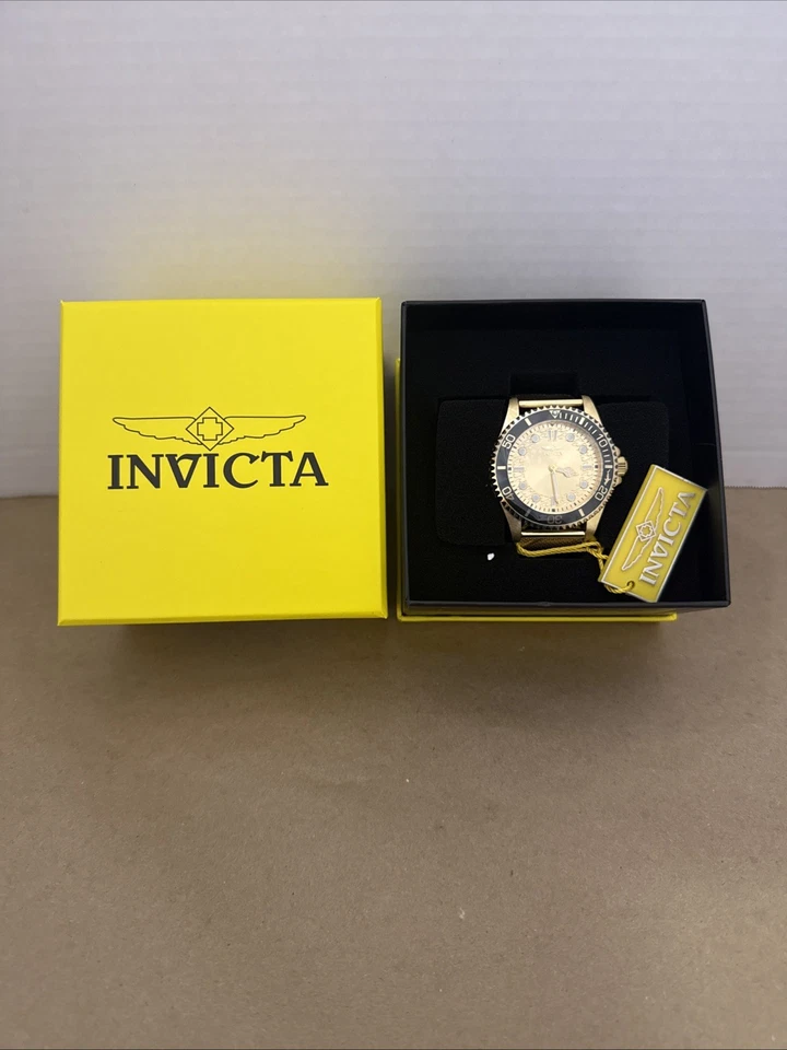 Reloj Invicta Pro Diver Hombre - 43mm, Oro 49690 Movimiento Japón Foto 2 de 4