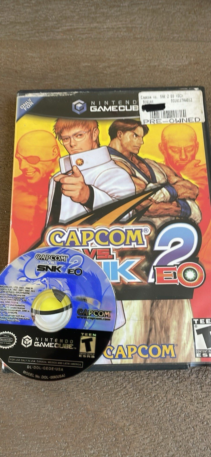 Capcom vs. SNK 2: EO (Nintendo GameCube, 2002) 13388200054| eBay